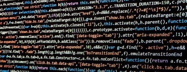 Complex cluster of code Complex cluster of code